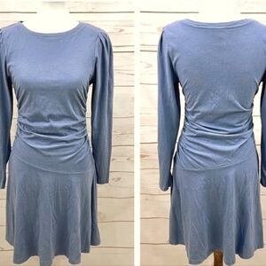 Anthropologie Daily Practice Ruched Long Sleeve Dress. Size S